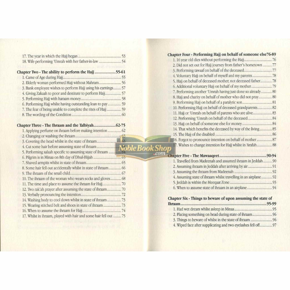 Islamic Legal Rulings Related to Hajj & Umrah : Volume One