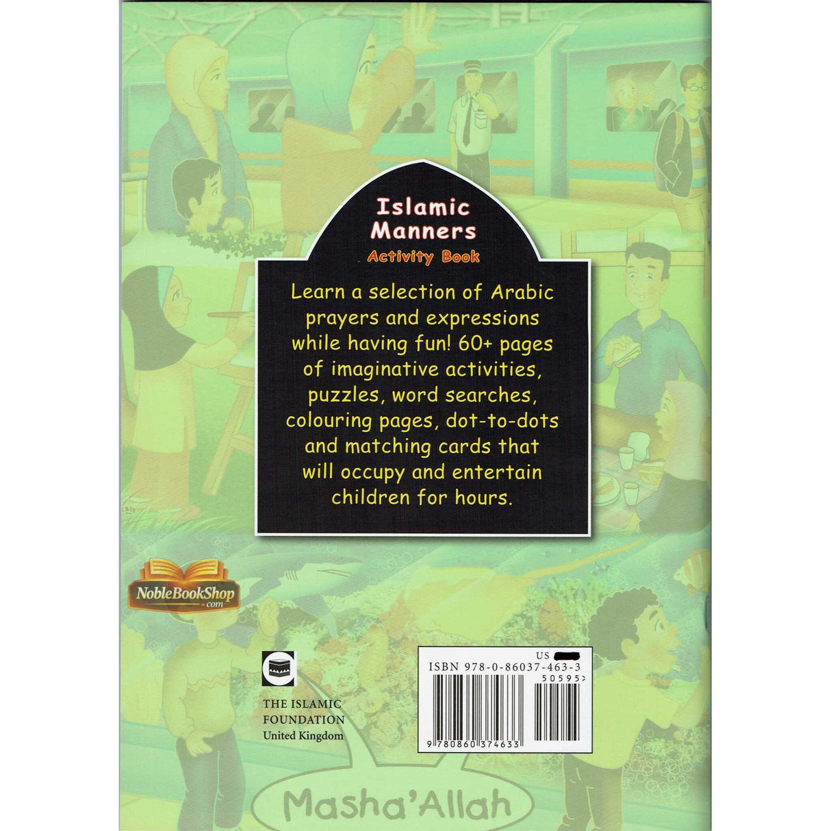 Islamic Manners Activity Book