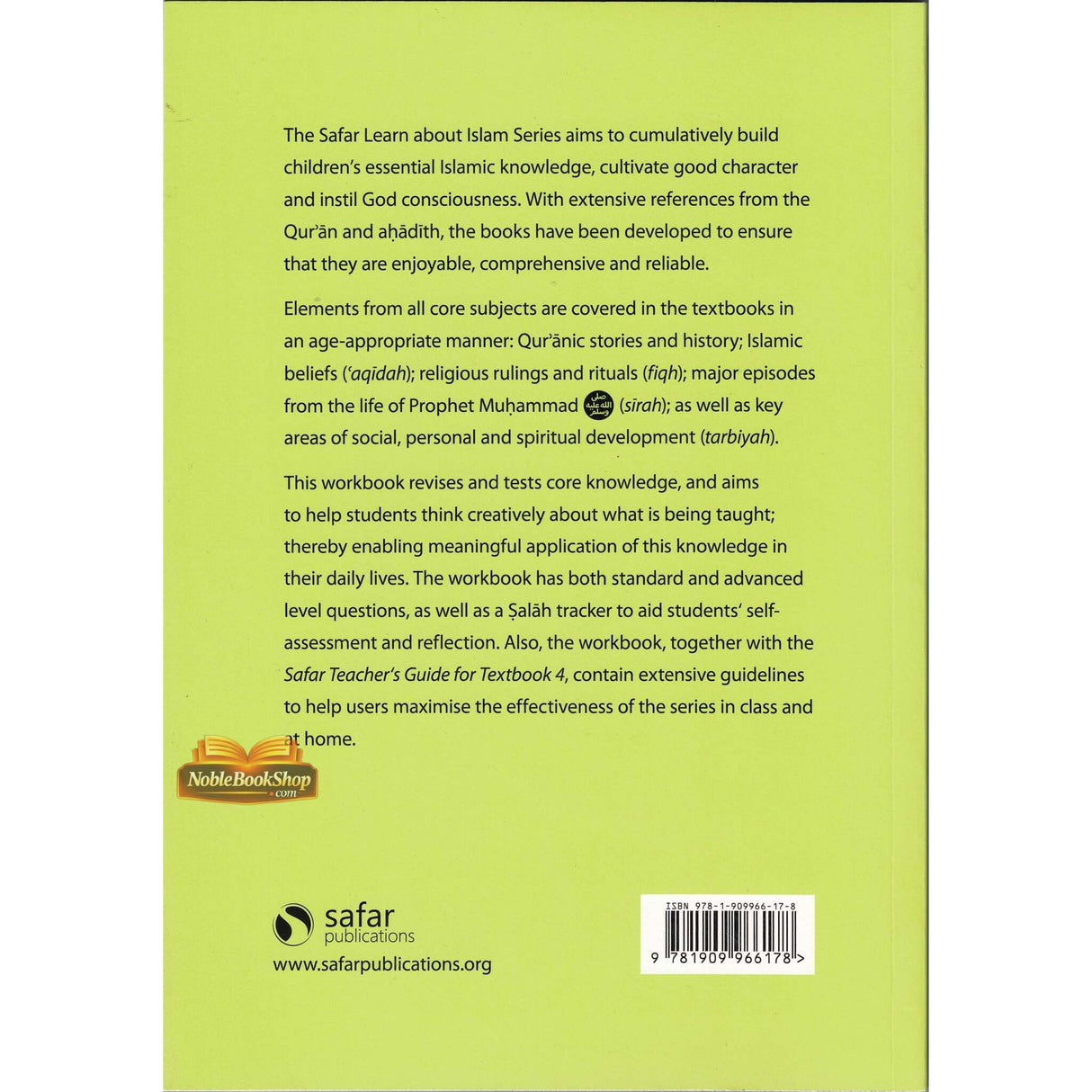 Islamic Studies: Workbook 4 – Learn about Islam Series