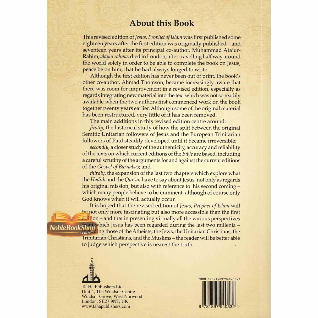 Jesus Prophet of Islam