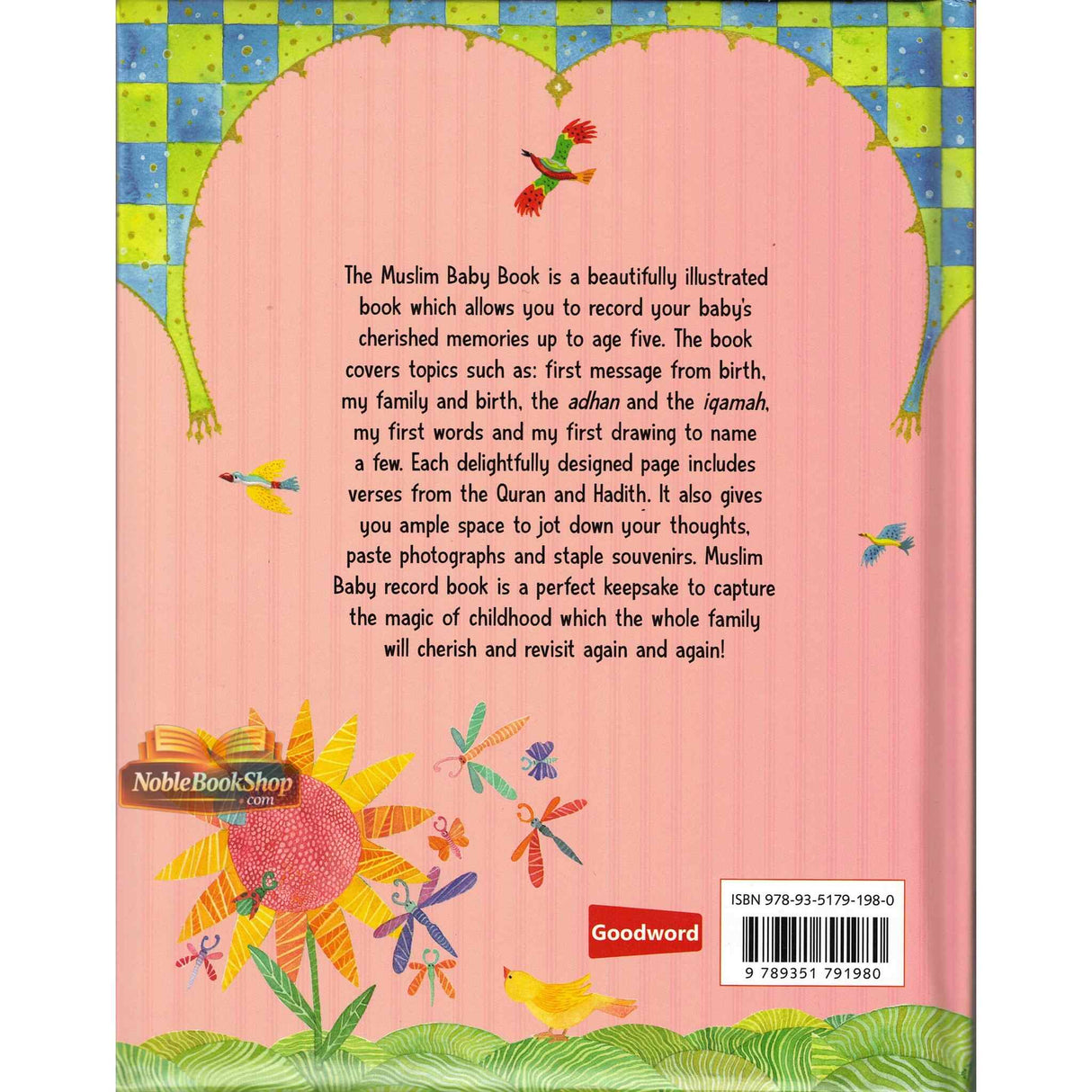 Muslim Baby Record Book ( For Girls)