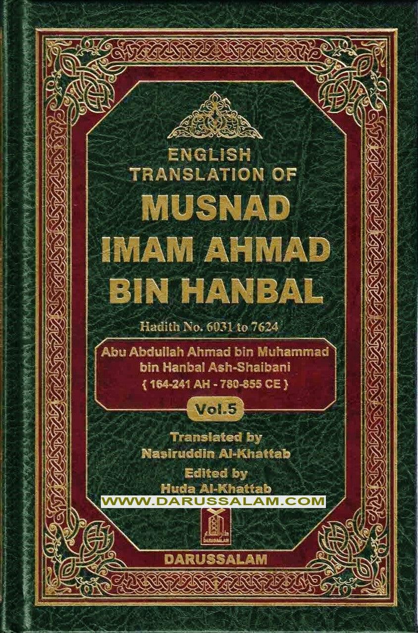 English Translation of Musnad Imam Ahmad Bin Hanbal Vol 5 (Hadith 6031-7624),9786035004282,