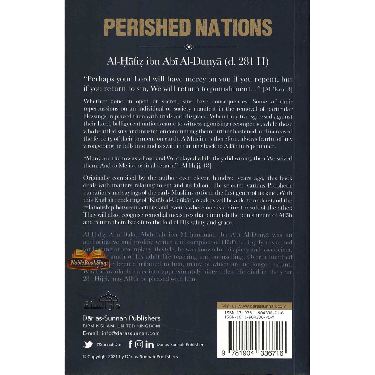 Perished Nations Book of Penalties