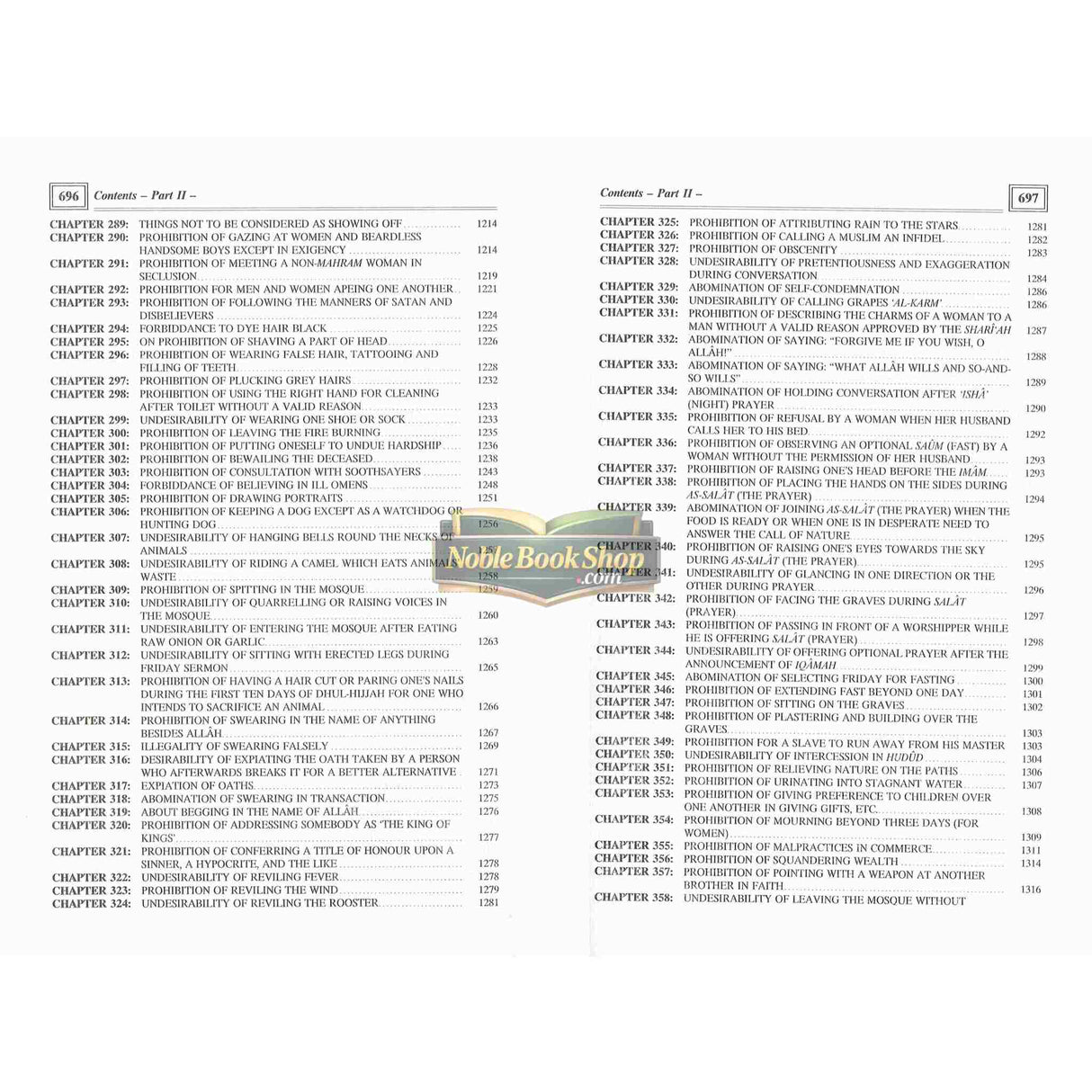 Riyad Us Saliheen : 2 volume Set