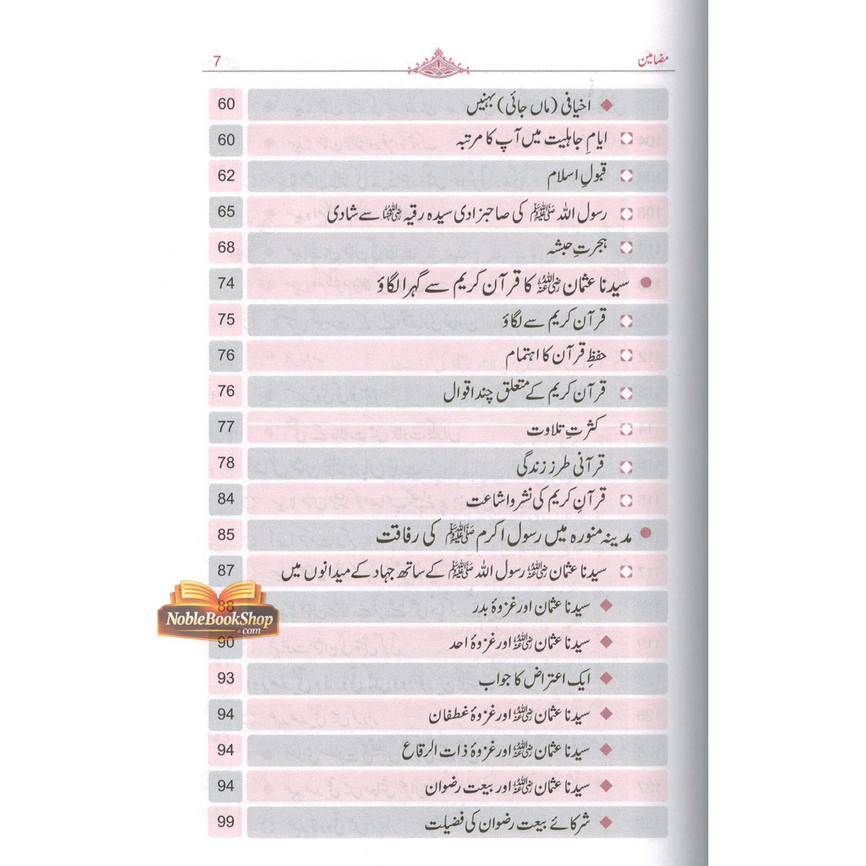 Seerat Uthman Dhun-Noorayn : Urdu / سیرتِ عُثمان ذوالنورین رضِی الله عنه اردو