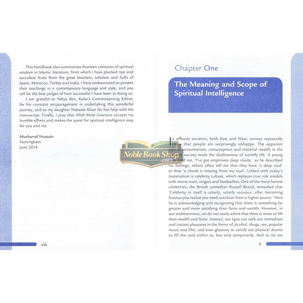 Seven Steps to Spiritual Intelligence (Based on classical Islamic teaching)