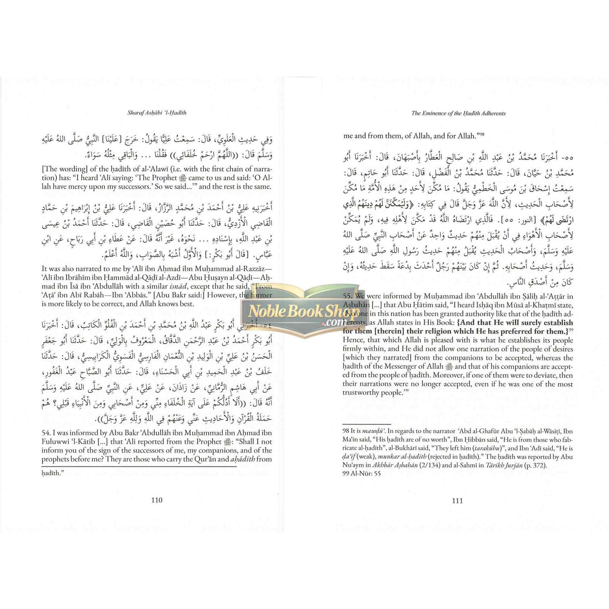 THE EMINENCE OF THE HADITH ADHERENTS