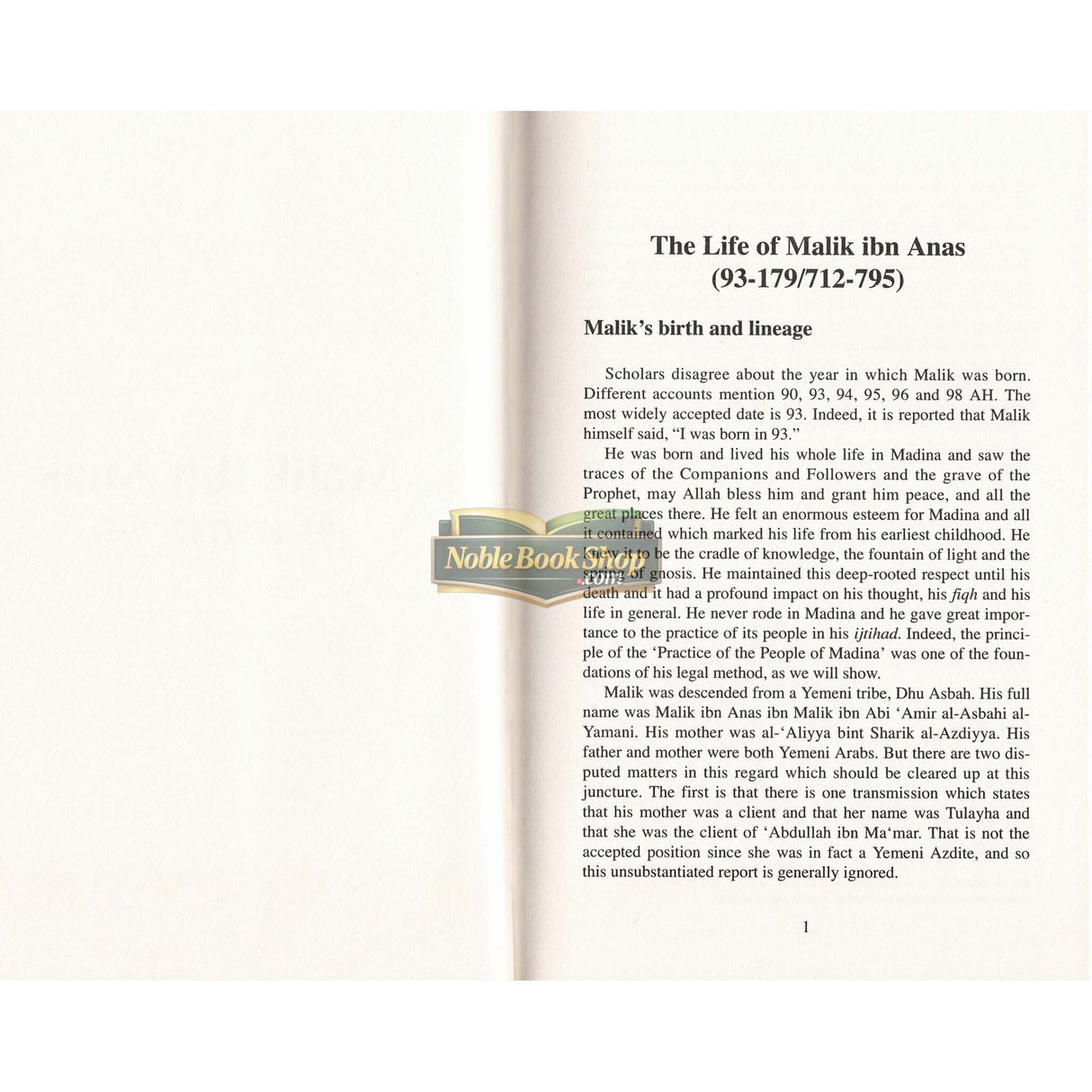 The Four Imams : Their Lives, Works and Schools of Jurisprudence