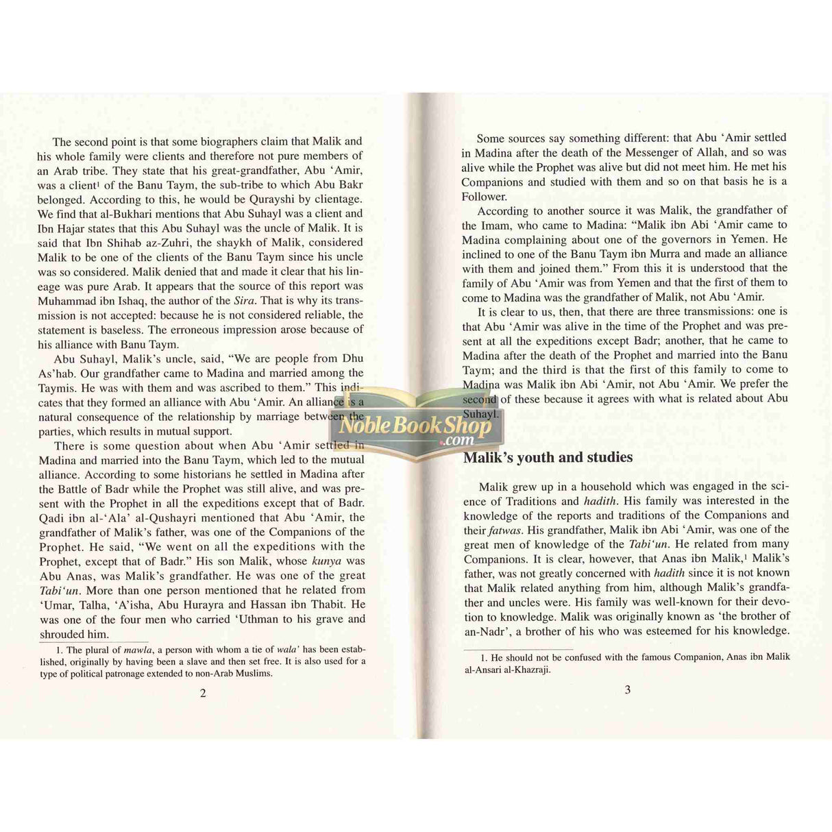 The Four Imams : Their Lives, Works and Schools of Jurisprudence