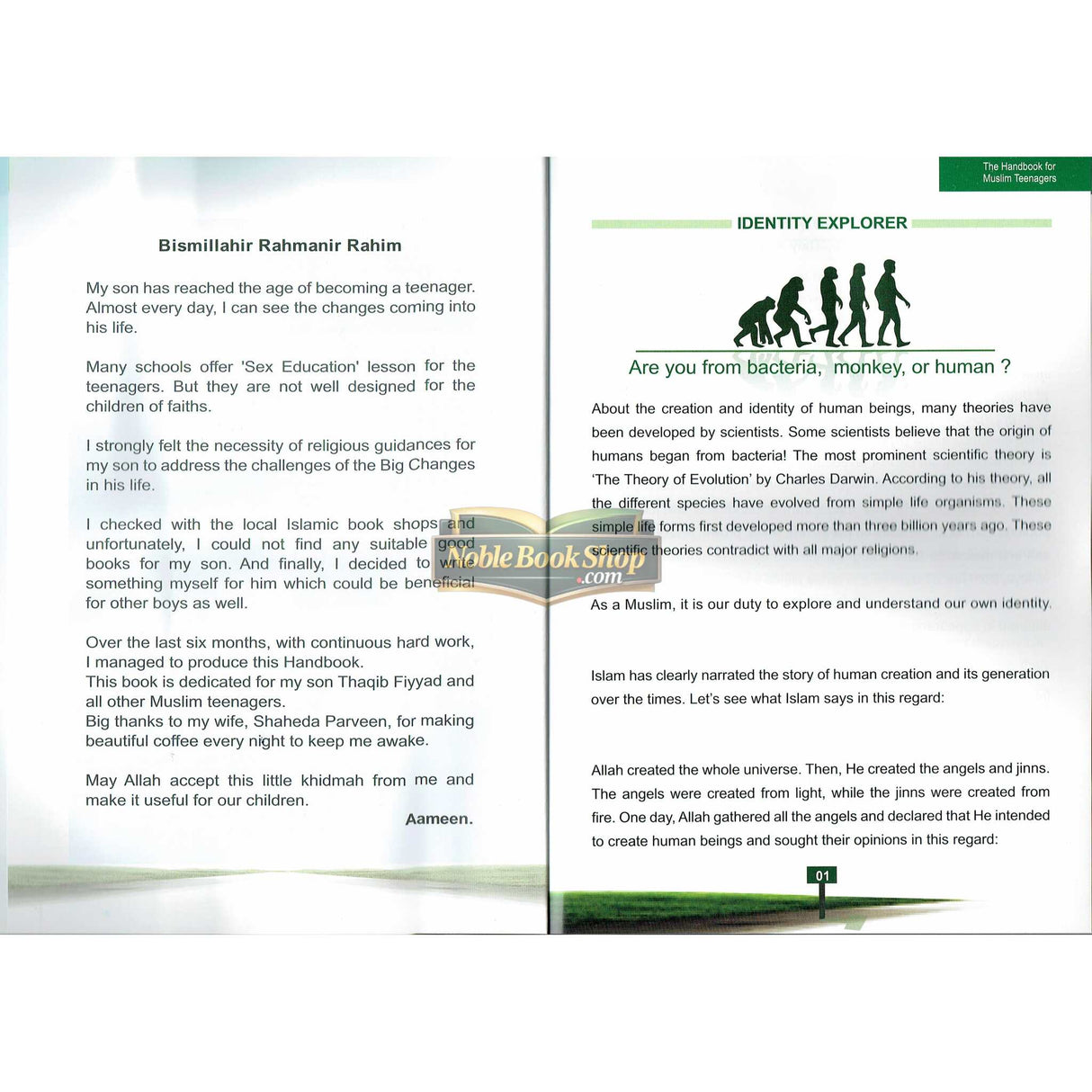 The Handbook for Muslim Teenagers - Boys Edition