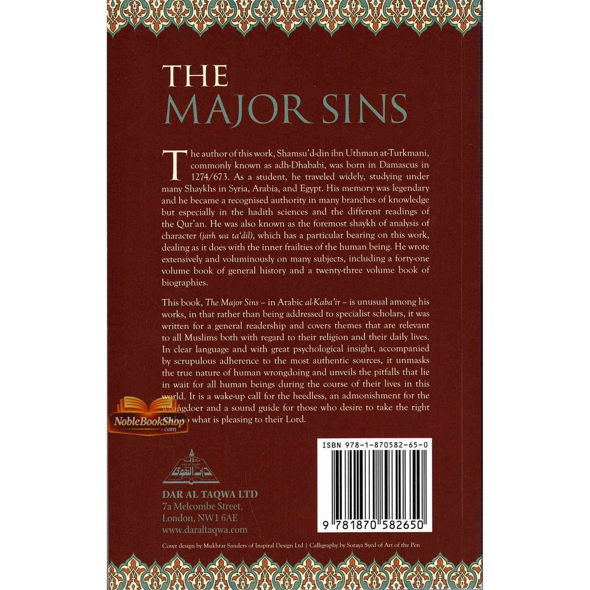 The Major Sins