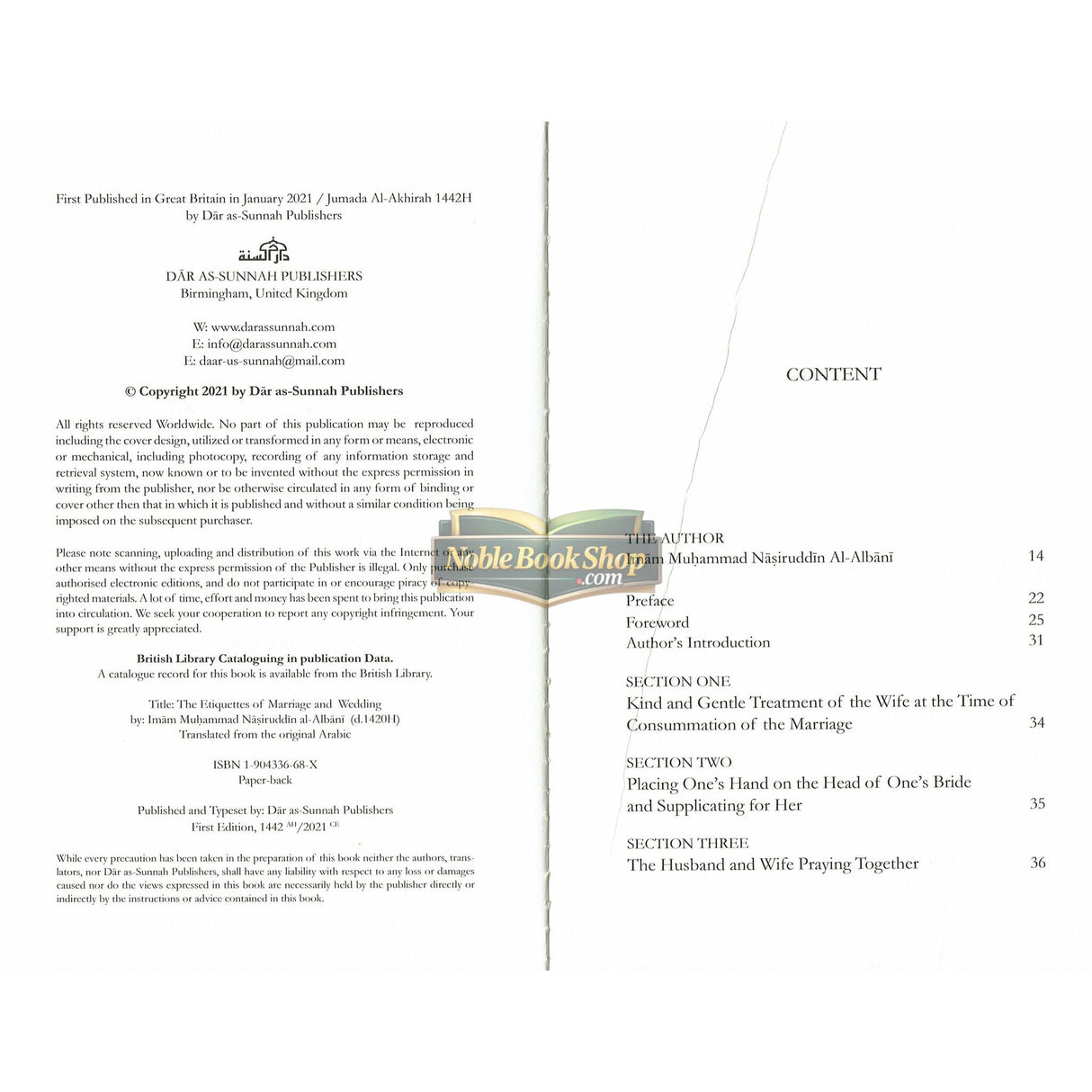 The Marriage And Wedding Guide : According to The Sunnah Of The Prophet