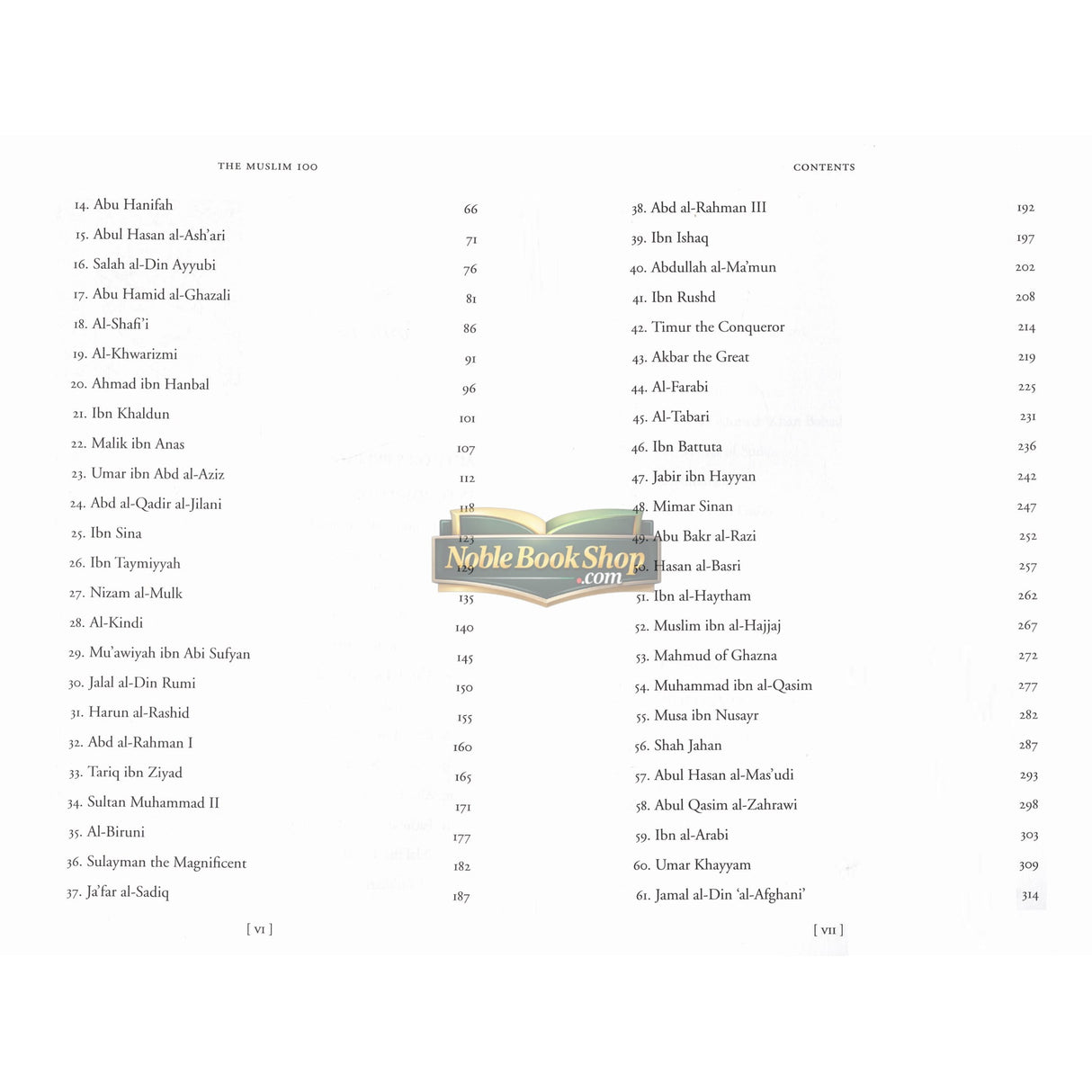 The Muslim 100:The Lives, Thoughts and Achievements Influential Muslims