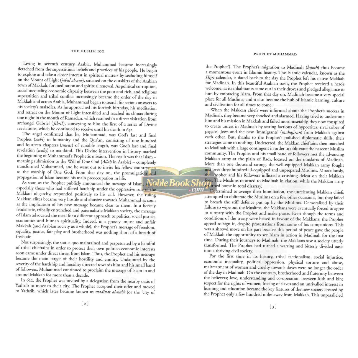 The Muslim 100:The Lives, Thoughts and Achievements Influential Muslims