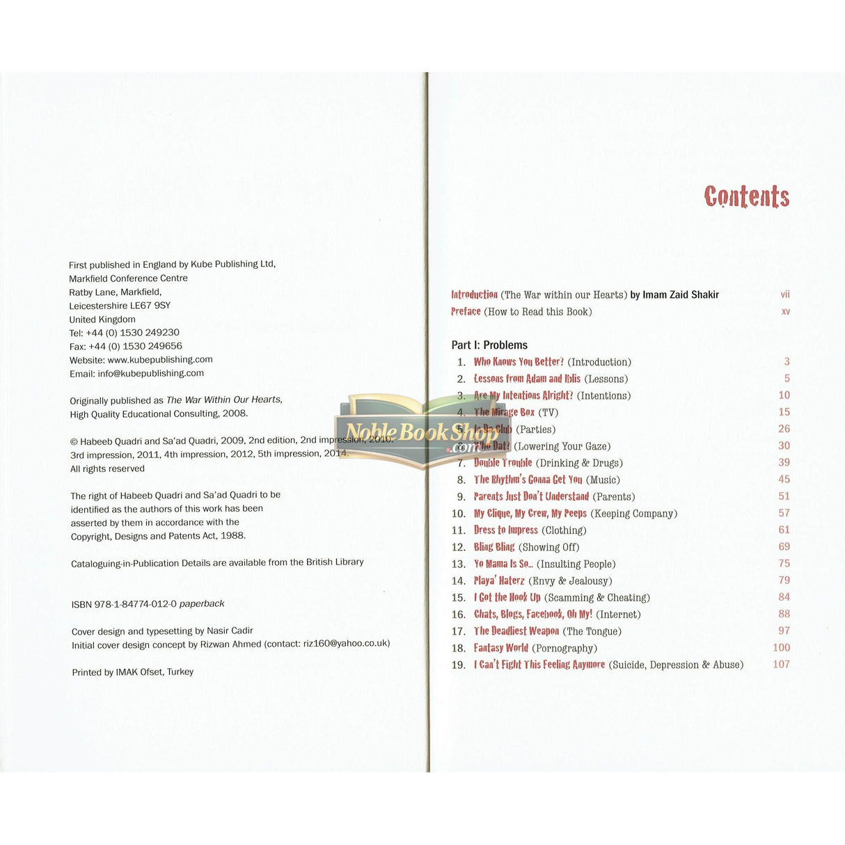 The War within Our Hearts