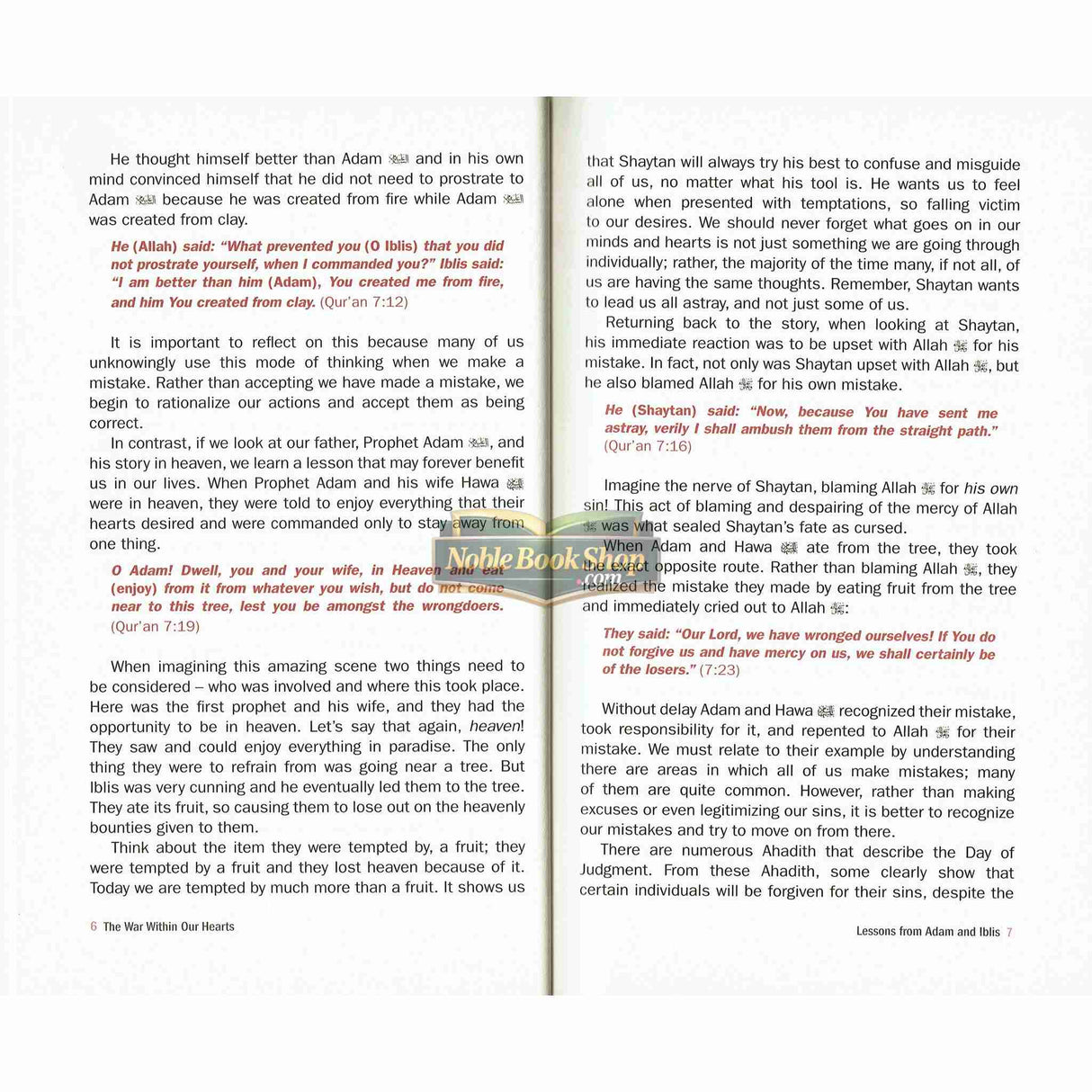 The War within Our Hearts