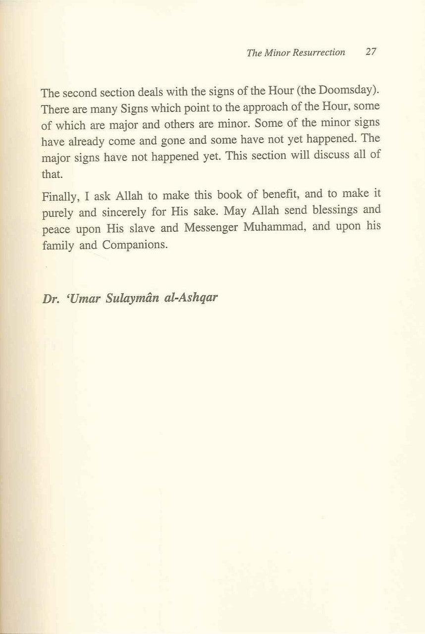 The Minor Resurrection : Islamic Creed Series 5 - NobleBookshop