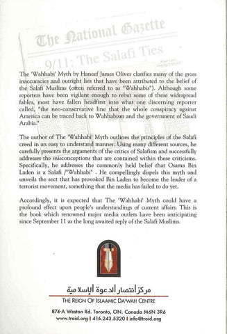 The Wahhabi Myth The Wahhabi Myth