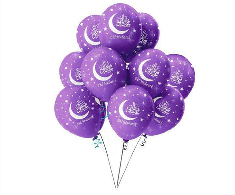 Eid Mubarak Balloons / Decorations / Accessories / Happy Eid / Ramadhan Eid Mubarak Balloons / Decorations / Accessories / Happy Eid / Ramadhan