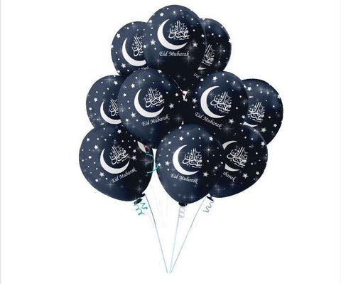 Eid Mubarak Balloons / Decorations / Accessories / Happy Eid / Ramadhan Eid Mubarak Balloons / Decorations / Accessories / Happy Eid / Ramadhan