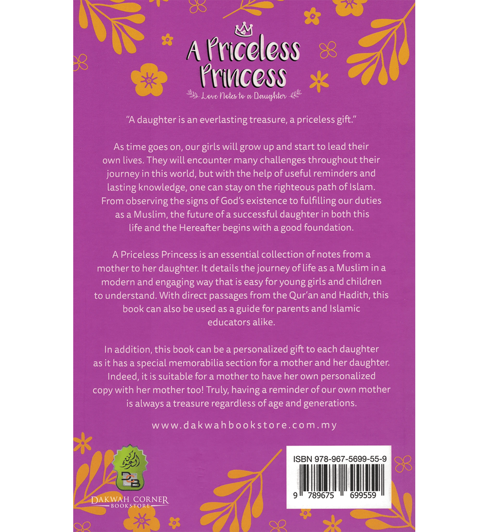 A Priceless Princess – Love Notes to a Daughter