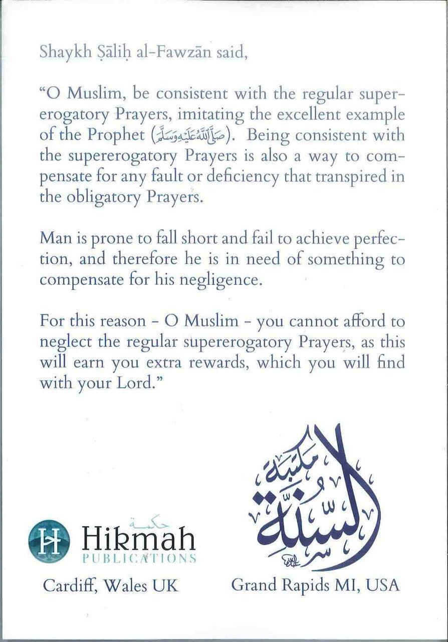 A Description Of The Supererogatory (Sunnah) Prayers