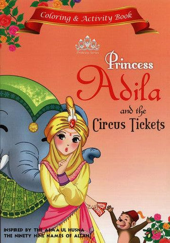 Princess Adila Coloring and Activity book Princess Adila Coloring and Activity book