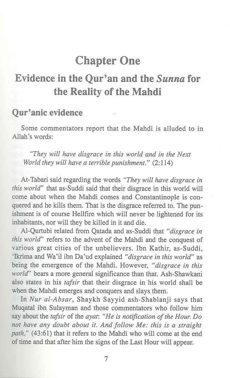 Al Mahdi and the End of Time