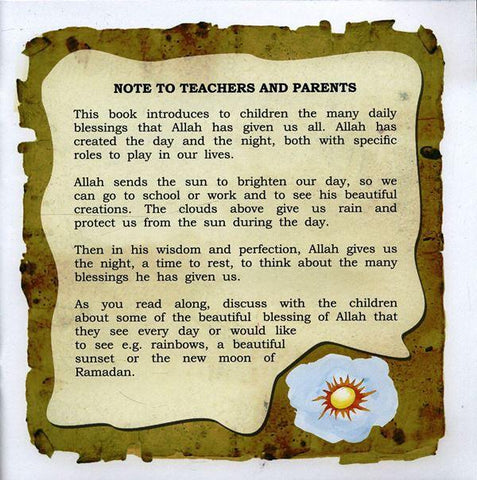 Allah's Daily Blessings ( Let's Think About) Allah's Daily Blessings ( Let's Think About)