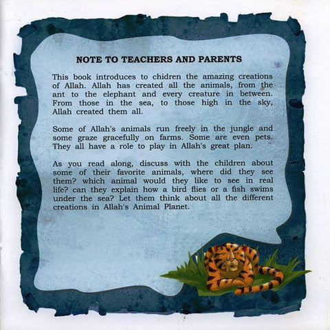 Allah's Animal Planet (Let's Think About) Allah's Animal Planet (Let's Think About)