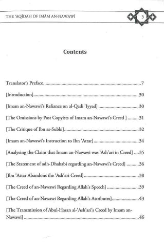 The Aqidah Of Imam An-Nawawi The Aqidah Of Imam An-Nawawi