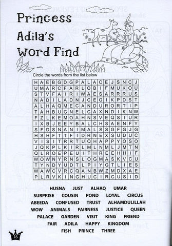 Princess Aziza Coloring and Activity book Princess Aziza Coloring and Activity book