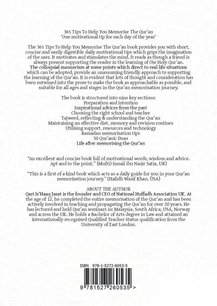 365 Tips To Help You Memorise The Quran (24843), 9781527260535