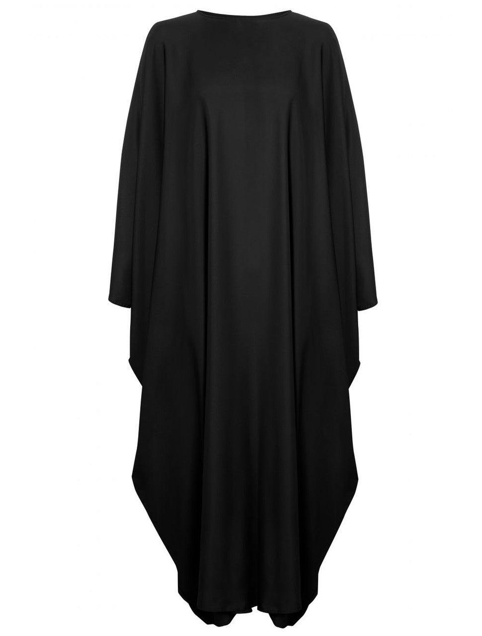 BLACK BATWING ABAYA