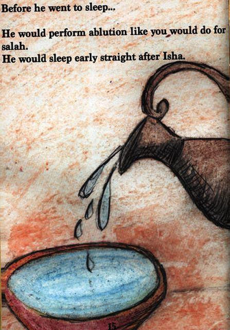 before he went to sleep before he went to sleep