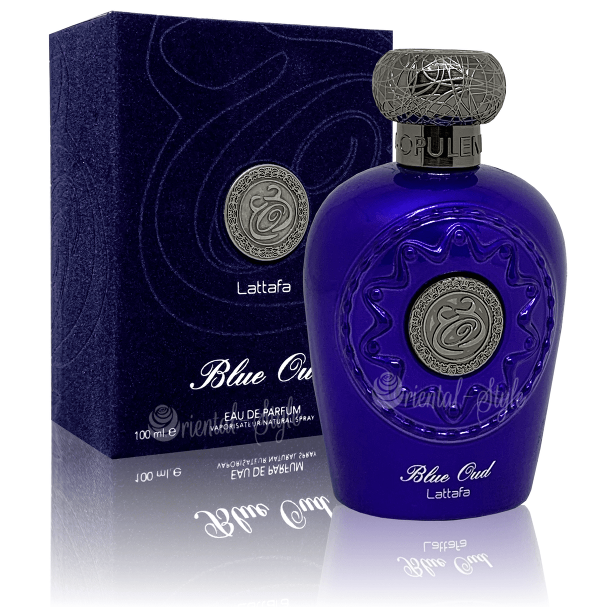Lattafa Blue Oud Cambodian Oud, Eau de Parfum 100 ml