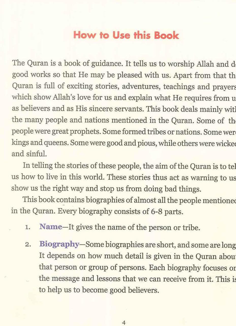 Book Of Quran People For Kids - NobleBookshop Book Of Quran People For Kids - NobleBookshop