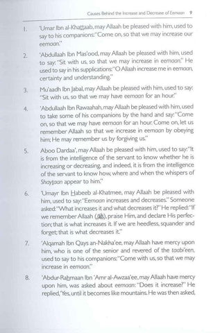 Causes Behind the Increase and Decrease of Eeman - NobleBookshop Causes Behind the Increase and Decrease of Eeman - NobleBookshop