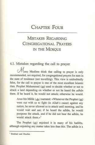 Common Mistakes Regarding Prayer - NobleBookshop