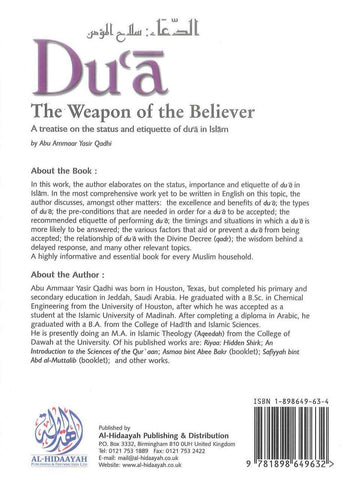 Dua - The Weapon of the Believer - NobleBookshop Dua - The Weapon of the Believer - NobleBookshop