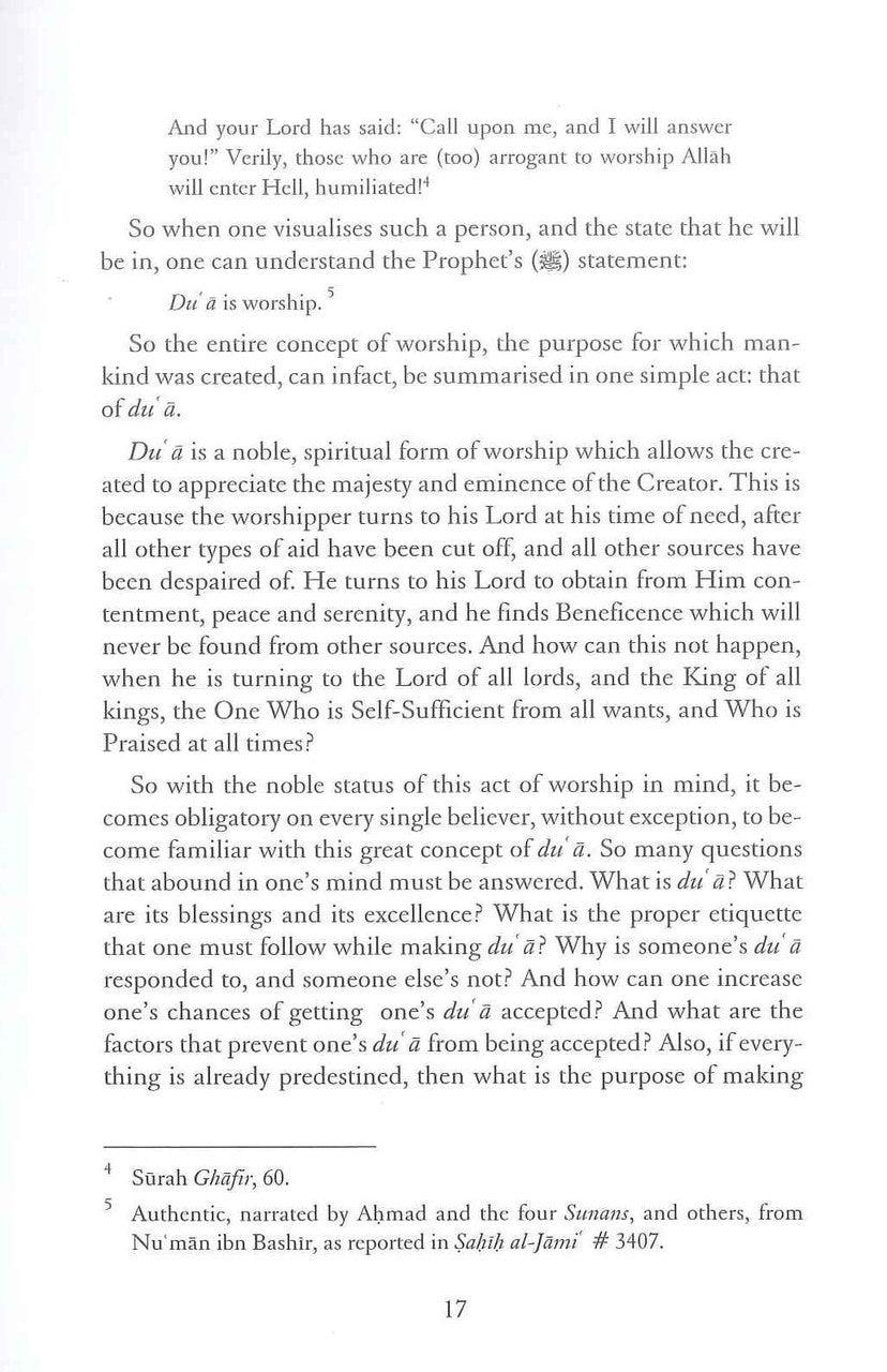 Dua - The Weapon of the Believer - NobleBookshop Dua - The Weapon of the Believer - NobleBookshop