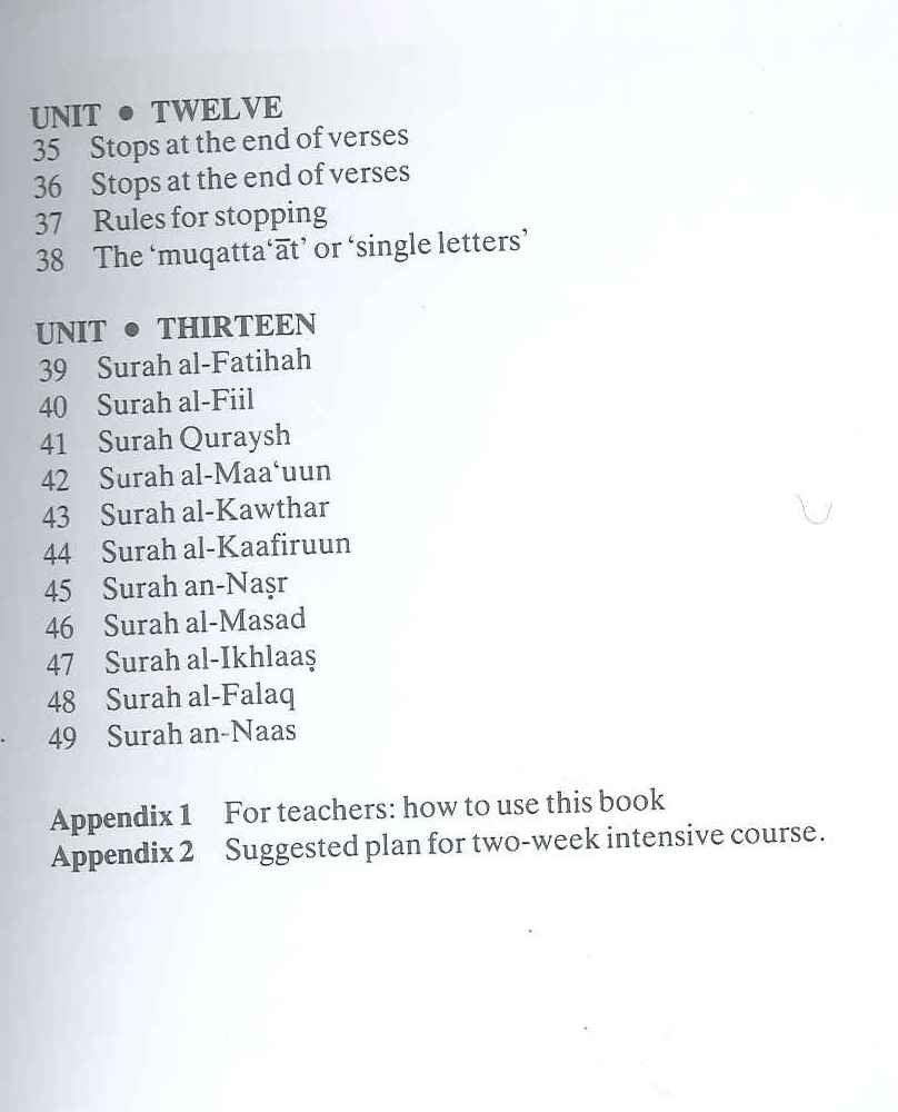 Easy Steps in Qur'an Reading Teacher's /Self-Study Manual