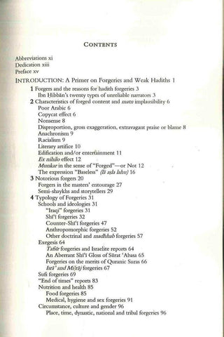 Encyclopedia of Hadith Forgeries Encyclopedia of Hadith Forgeries