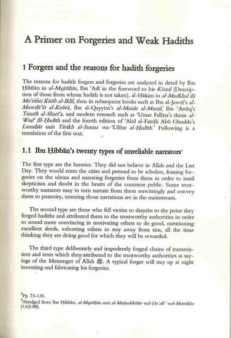 Encyclopedia of Hadith Forgeries Encyclopedia of Hadith Forgeries
