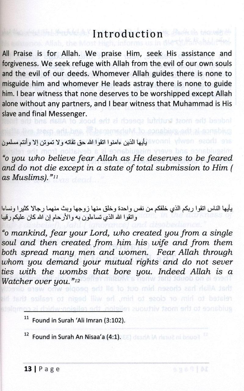 The Essential Matters Of Tawheed: For The New Muslim