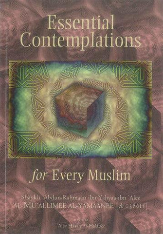 Essential Contemplations For Every Muslim - NobleBookshop Essential Contemplations For Every Muslim - NobleBookshop