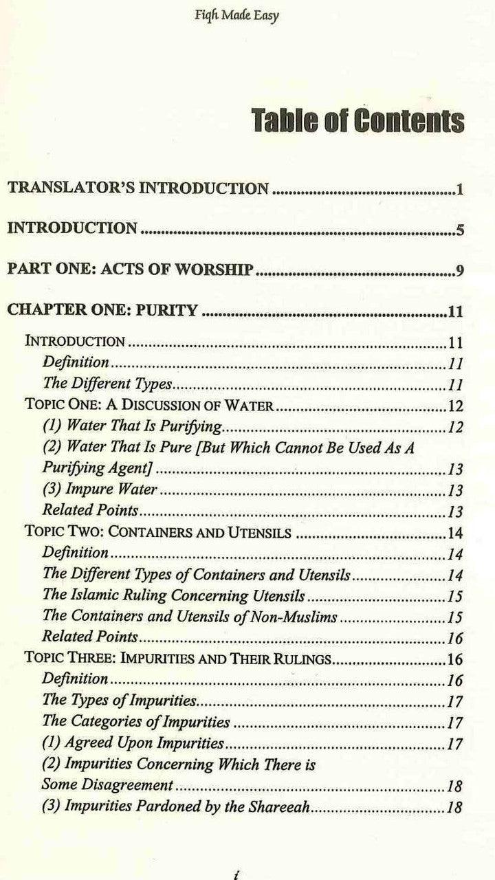 Fiqh Made Easy
