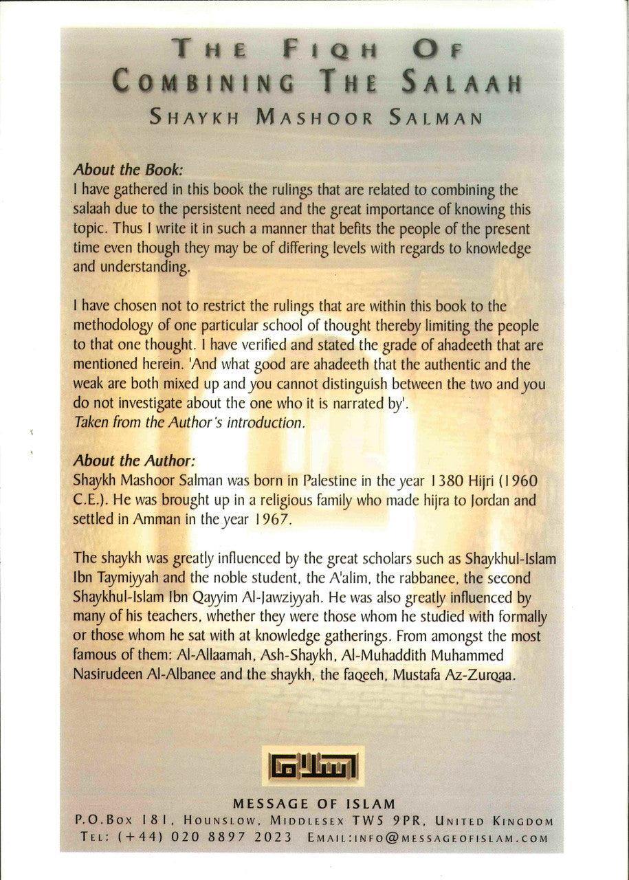 Fiqh of Combining the Salaah