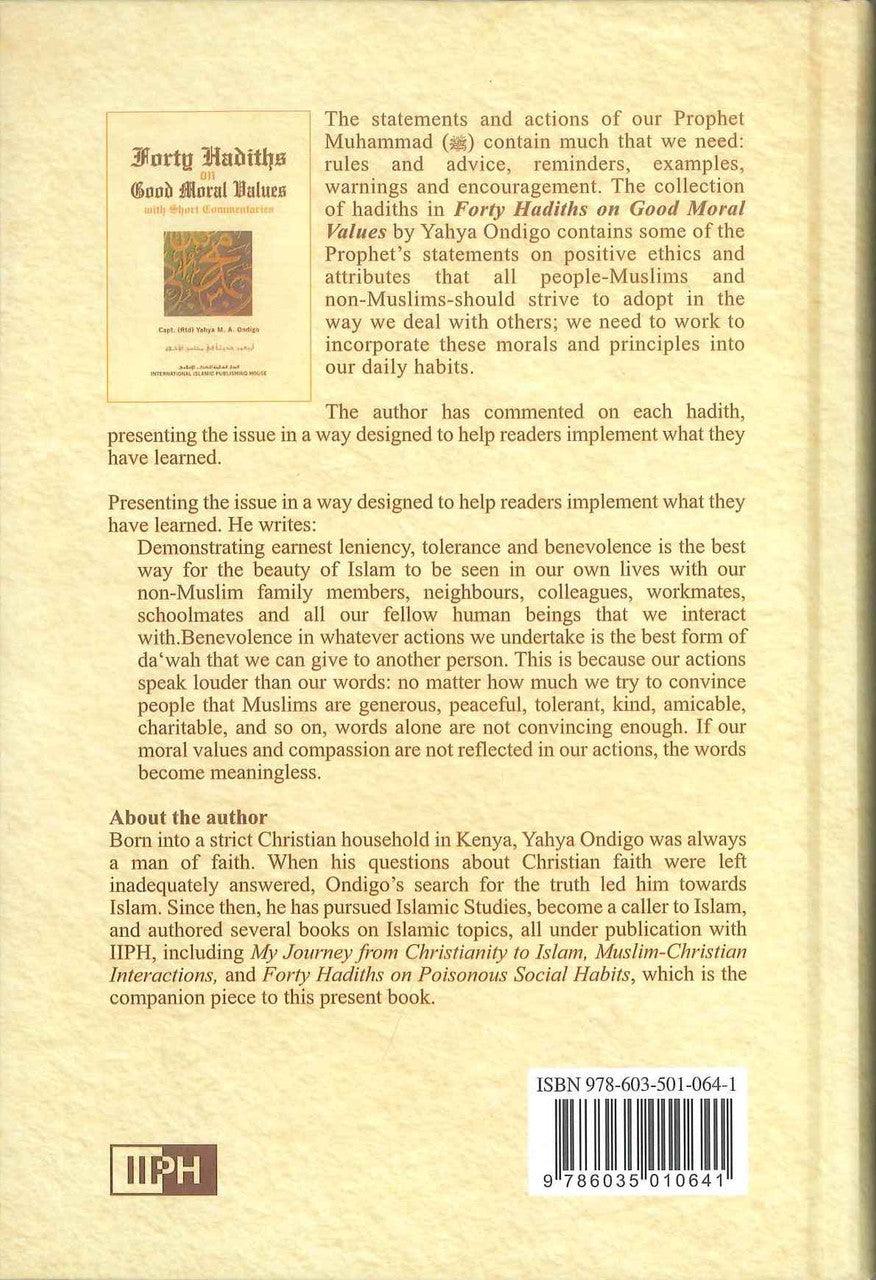 Forty Hadiths on Good Moral Values - NobleBookshop Forty Hadiths on Good Moral Values - NobleBookshop