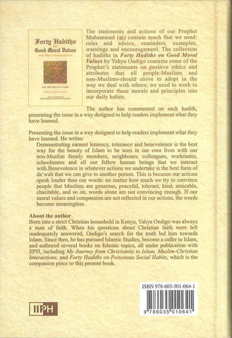 Forty Hadiths on Good Moral Values - NobleBookshop Forty Hadiths on Good Moral Values - NobleBookshop